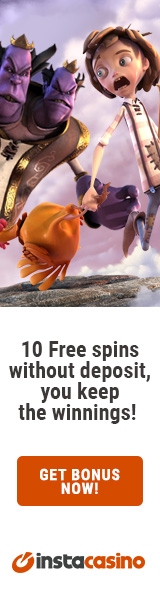 Click Here to Get 10 Free Spins at InstaCasino