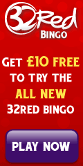 Try out 32Red Bingo with 10 credits absolutely free