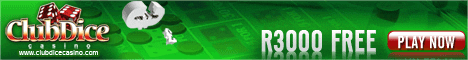 Club Dice is a playtech casino that accepts Sa players too