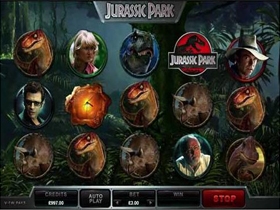 Jurassic Park Slot Screenshot