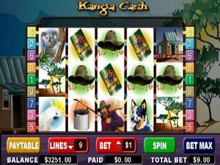 Kanga Cash Slot Screenshot