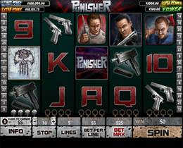 The Punisher - War Zone Slot Screenshot