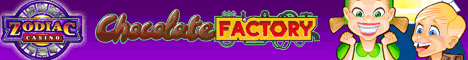 Play Chocolate Factory Slot at Zodiac Casino
