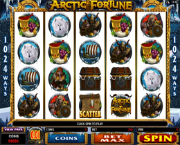 Arctic Fortune - Microgaming Slot with 1024 Ways to win
