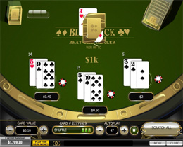 Blackjack Screesnhot