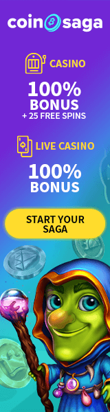 Click Here to Claim your 25 Free Spins at Coin Saga