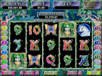 Enchanted Garden Slot Screenshot