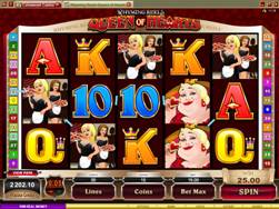 Rhyming Reels - Queen of Hearts Slot Screenshot