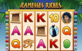 Ramesses Riches Slot Screenshot