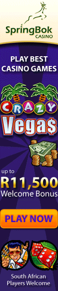 Play Crazy Vegas Slot at Springbok Casino Today