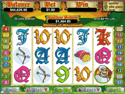 Prince of Sherwood RTG slot game screenshot
