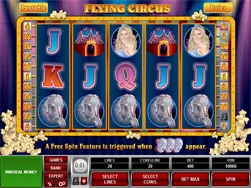 Flying Circus Slot Screenshot