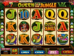 Queen of the Jungle Slot Screenshot